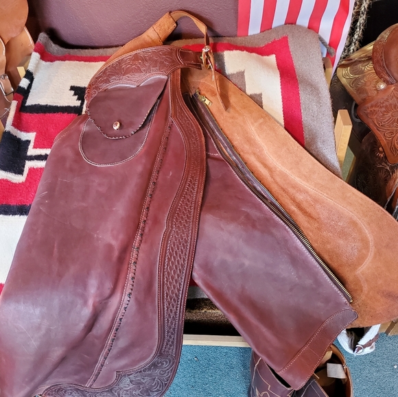 Marc Oliver Custom Batwing Chaps - Picture 7 of 7